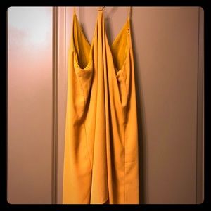 Honey Punch Mustard Color Dress, worn once